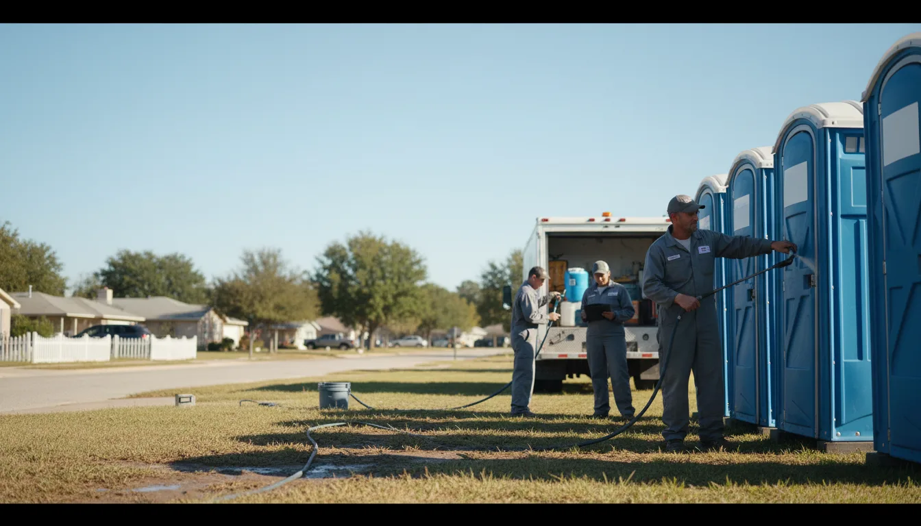 Long-Term Portable Toilet Rental in Pearl, IL near me